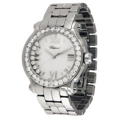 Used Chopard Happy Sport 7 Floating Diamonds Watch with Diamond Bezel 278477-3002
