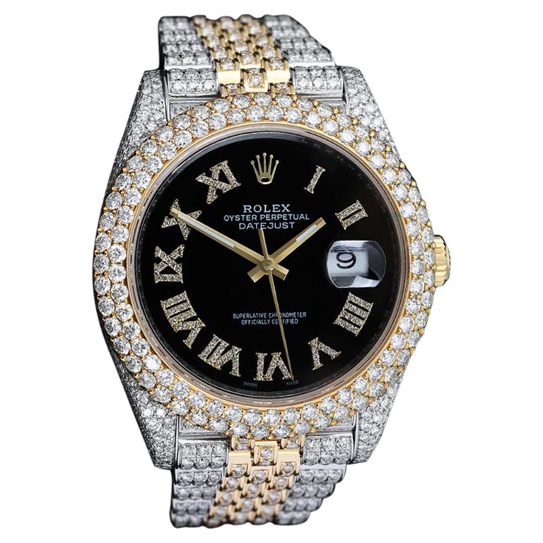 Montre IceHouse Cadran Romain Or Jaune – Chronographe, Mouvement Japon (neuf Sans étiquette)