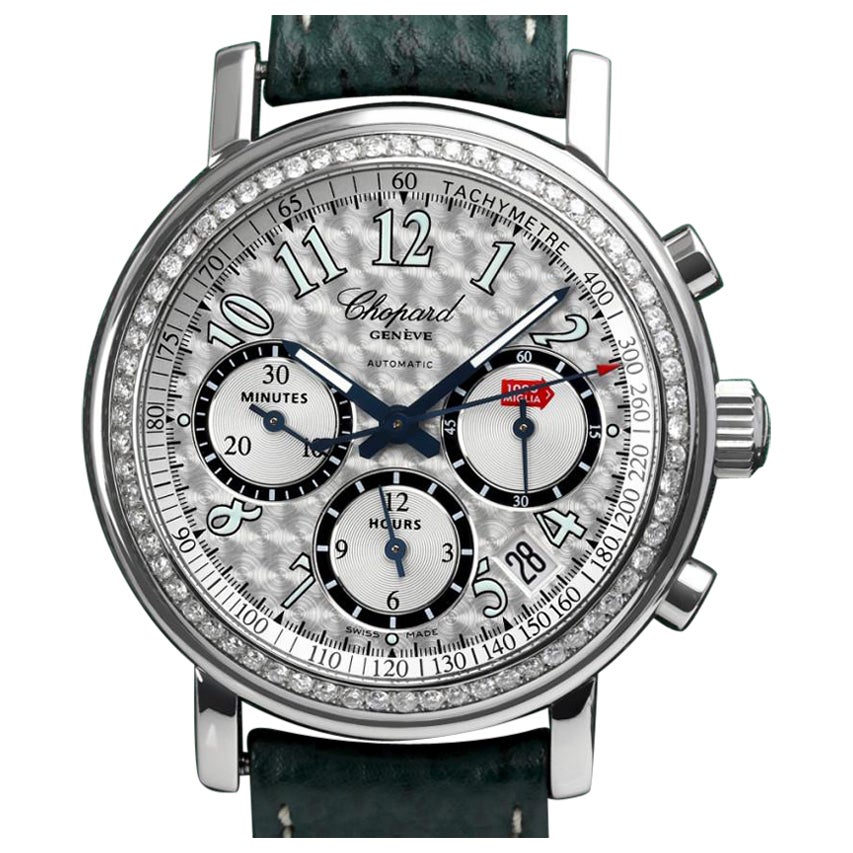 Chopard Montre chronographe Mille Miglia avec lunette en diamants personnalisée 16/8331