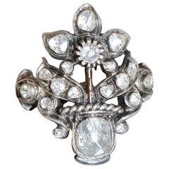 Antique Georgian "Giardinetti" Diamond Ring approx. 1760 -1790