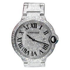 Orologio Cartier Ballon Bleu 42 mm in acciaio inossidabile W69012Z4