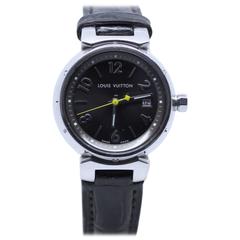 Louis Vuitton Ladies Stainless Steel Tambour Wristwatch