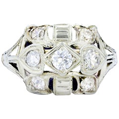 Everlasting and Iconic Edwardian Style Diamond Ring