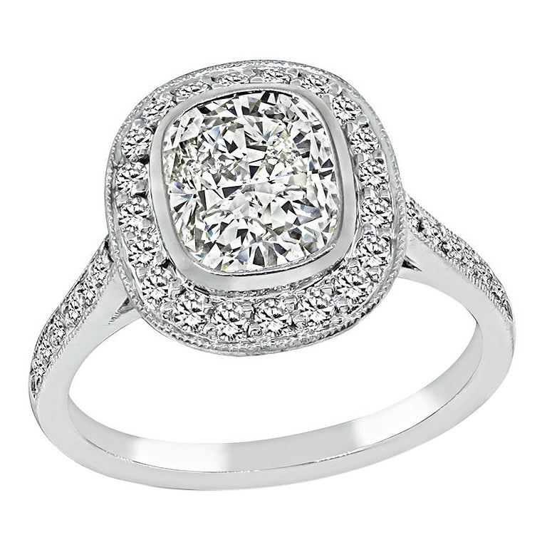 GIA Certified 1.51ct Diamond Engagement Ring