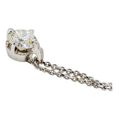 Vintage Chain Necklace White GoldDiamond