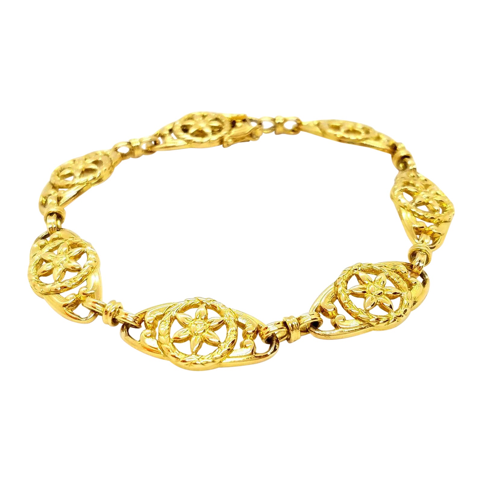 Gelbgold-Armband