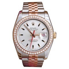 Rolex Datejust Turn-o-graph 116261 Two Tone Stainless Steel and Rose Gold Watch