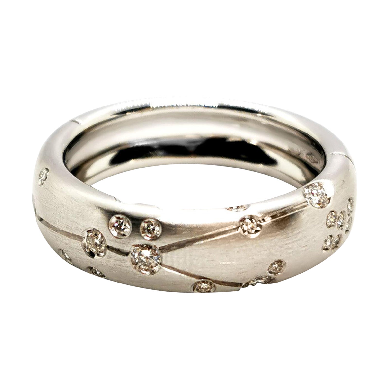 Repossi Ring Astrale White Gold Diamond