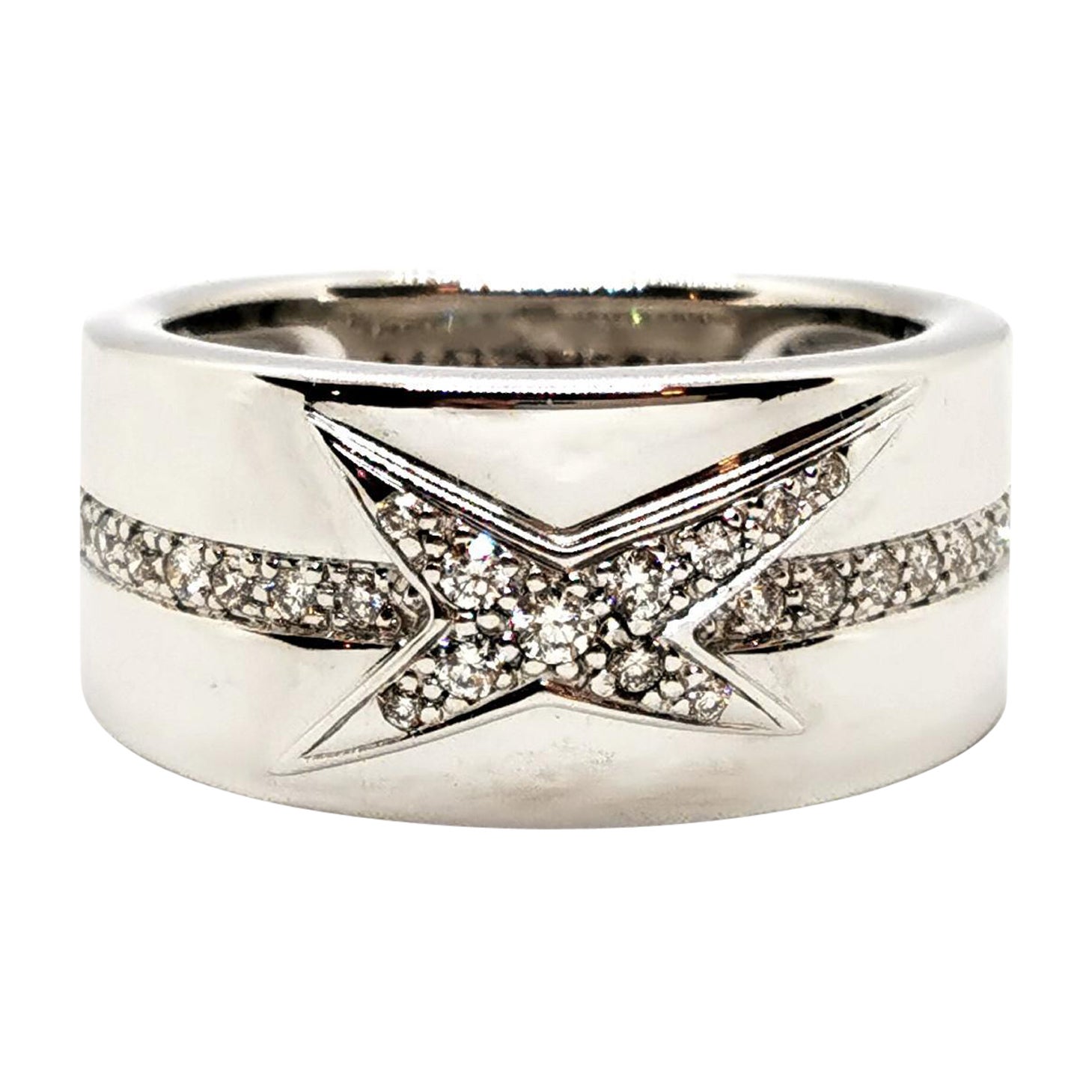 Mauboussin Ring Etoile Divine White Gold Diamond For Sale at 1stDibs