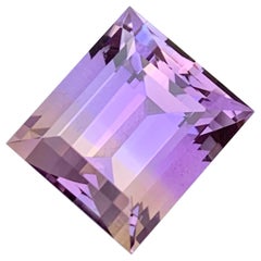 Magnifique bijou en pierre précieuse naturelle Ametrine non sertie 10,30 carats 