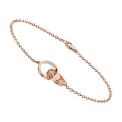 Cartier Love Bracelet 18k Pink Gold "Locked In Love"