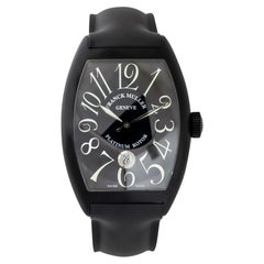 Montre Franck Muller 8880 Cintree Curvex PVD cadran noir