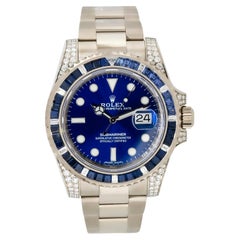 Orologio Rolex 116659SABR Submariner 18 Karati Zaffiro e Diamanti