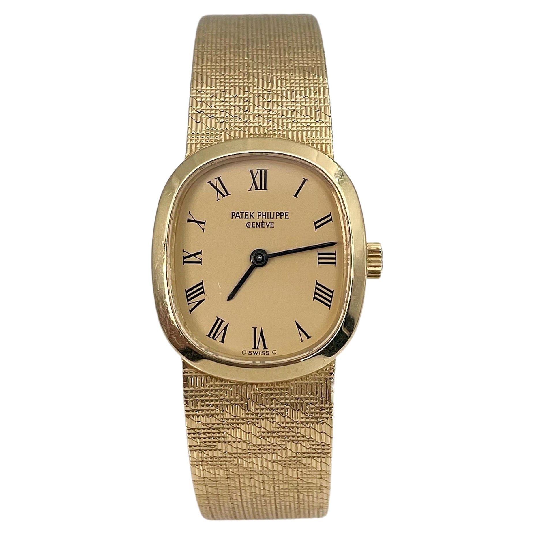 1970s Patek Philippe 18 Karat Yellow Gold Model 4132/1 Wrist Watch