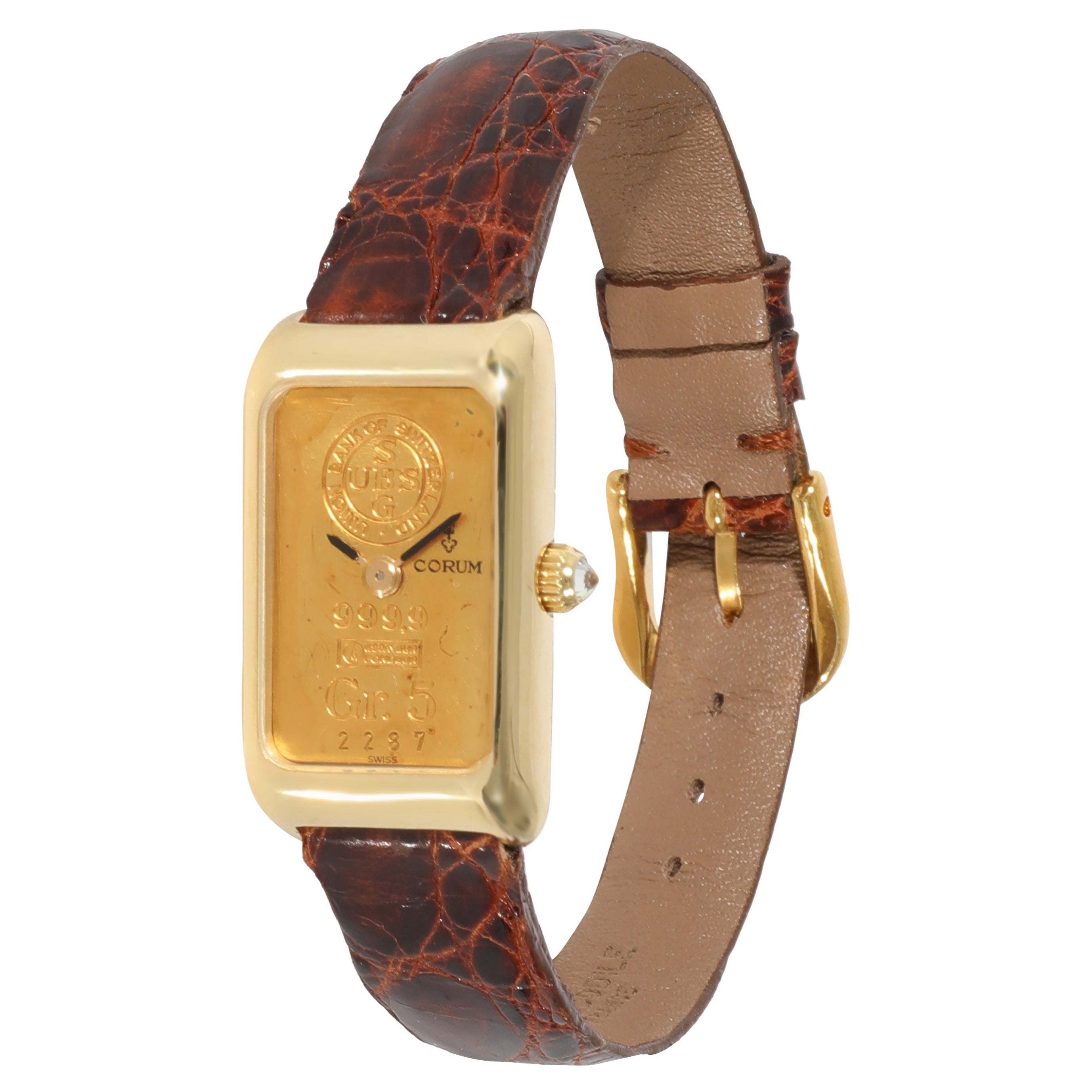 Montre pour femme Corum 5Gr Ingot 14300P58 en  Or jaune en vente