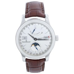 Orologio Jaeger-LeCoultre Master Calendar da uomo in acciaio inossidabile 147.8.41S