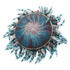 Micro-Mosaic Anemone Transforming Jewelry Box by Courtney Denise Lipson