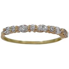 .33 Carat Diamond Gold Wedding Band Ring 