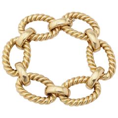 Italian Gold Rope Bracelet