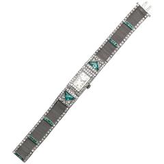 Vacheron Constantin Montre-bracelet Platine Diamant pour Femme