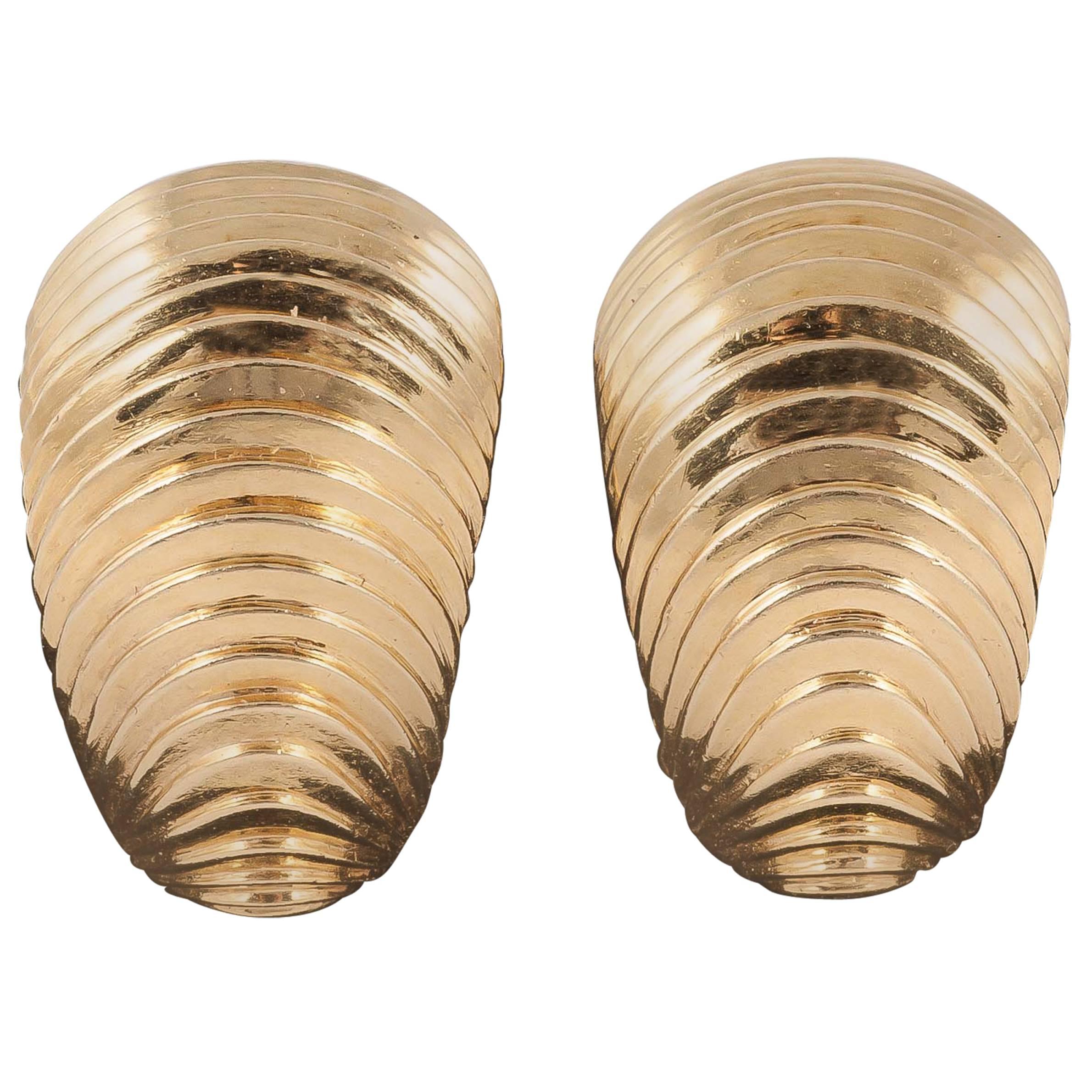 Tiffany & Co. Gold Clip Earrings
