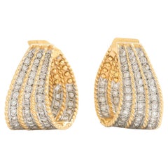 Diamant Gold 18K Ohrclips