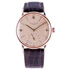 Used Patek Philippe 18kt. Rose Gold Art Deco Round Original Dial from 1940s