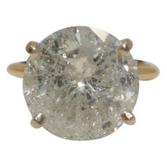 Anello di fidanzamento/cocktail con diamante da 8,65 carati