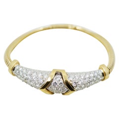 Diamond Bracelet 4.65ctw 14k Snake Chain