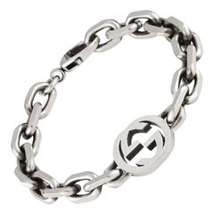 Gucci Interlocking G Silver Bracelet YBA627068001