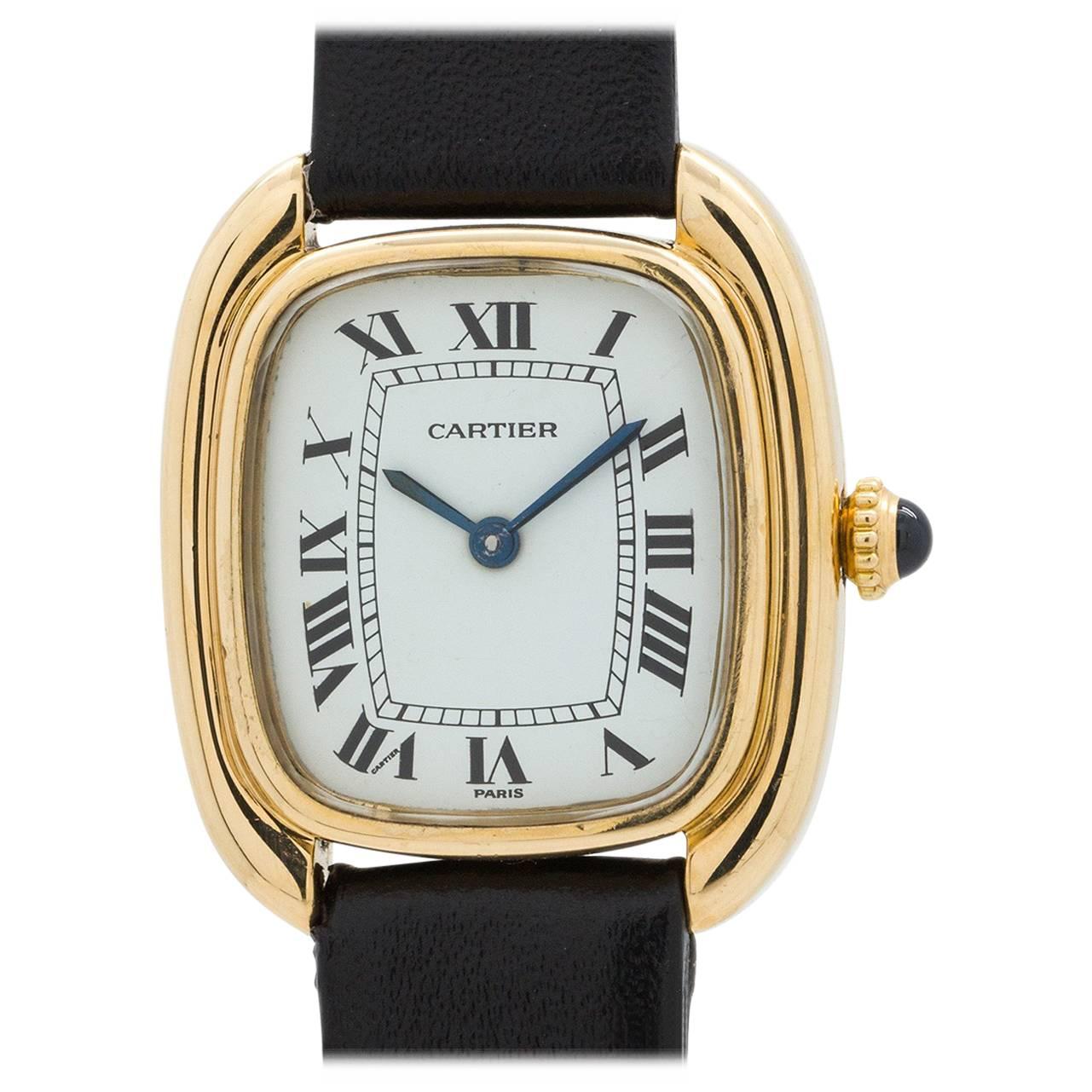 Cartier Ladies Yellow Gold "Gondole" Wristwatch