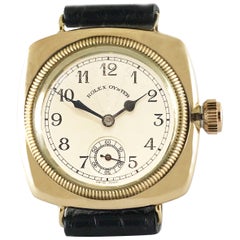 Used Rolex, Rose Gold, Art Deco Cushion Oyster Dated, 1930