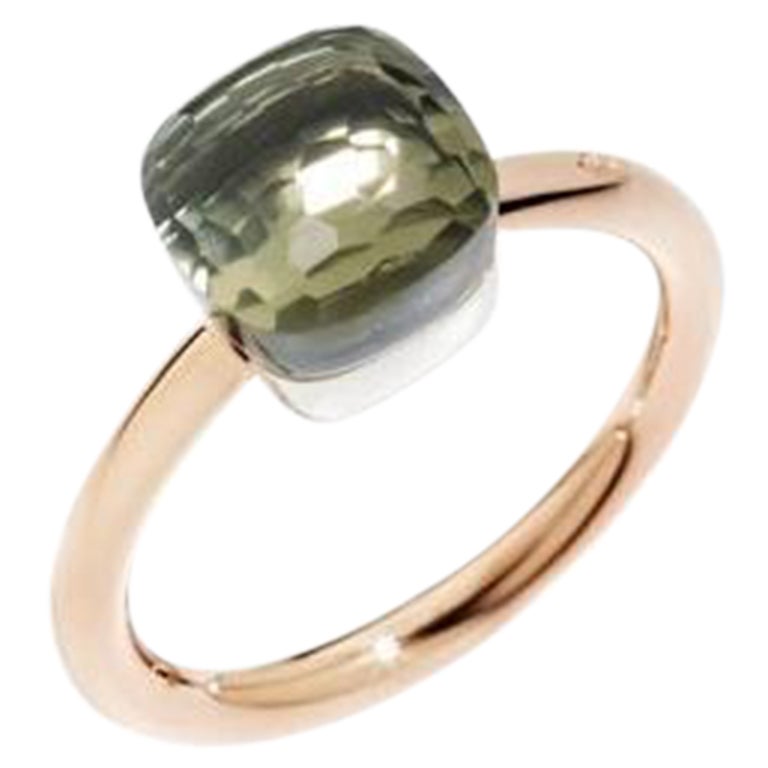 Pomellato Nudo Petit Ring Prasiolite 18k Rose Gold AB4030O6000000PA