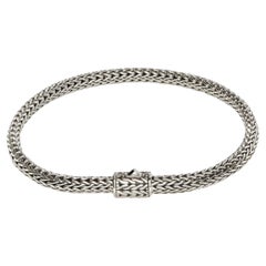 John Hardy Bracelet classique à chaîne en argent sterling BB96CXUL 