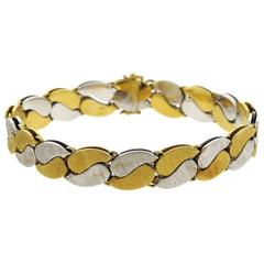Buccellati Two Color Gold Bracelet Buccellati Two Color Gold Bracelet
