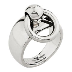 Retro Betony Vernon "O-Ring Band Medium Ring" Ring Sterling Silver 925 in Stock
