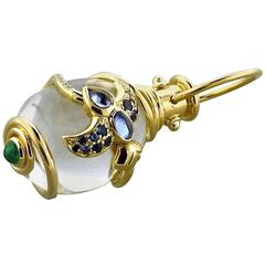 Temple St. Clair Gemstone Diamond Gold Volo Amulet Pendant 5