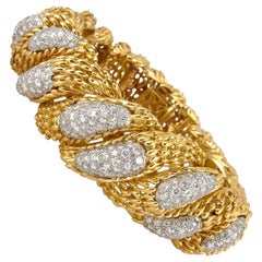 Hammerman Brothers Diamond Gold Bracelet