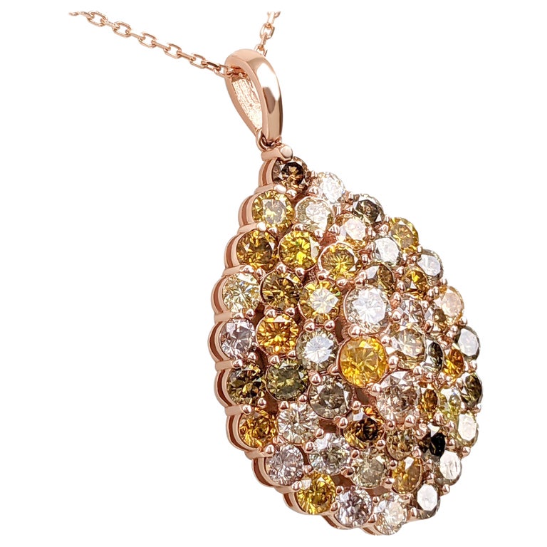 Pink Gold 1032 - 3 Diamond Pattern Blend Novelty main image 0