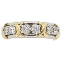 Tiffany & Co. Schlumberger Sixteen Stone Diamond Ring