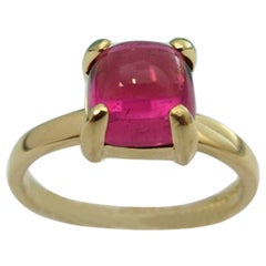 Tiffany & Co. 18k Gold Paloma Picasso Rubellite Sugar Ring 6