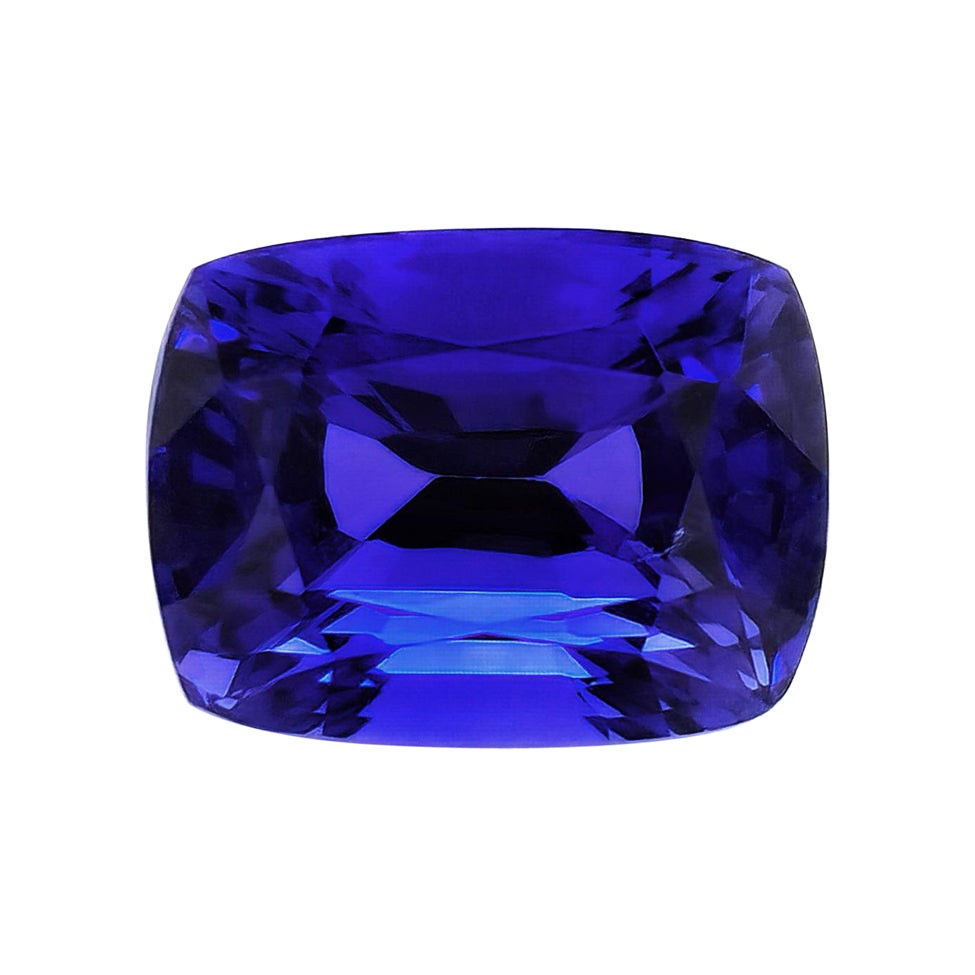 GIA Certified 3.77 Carat Natural Unheated Blue Sapphire