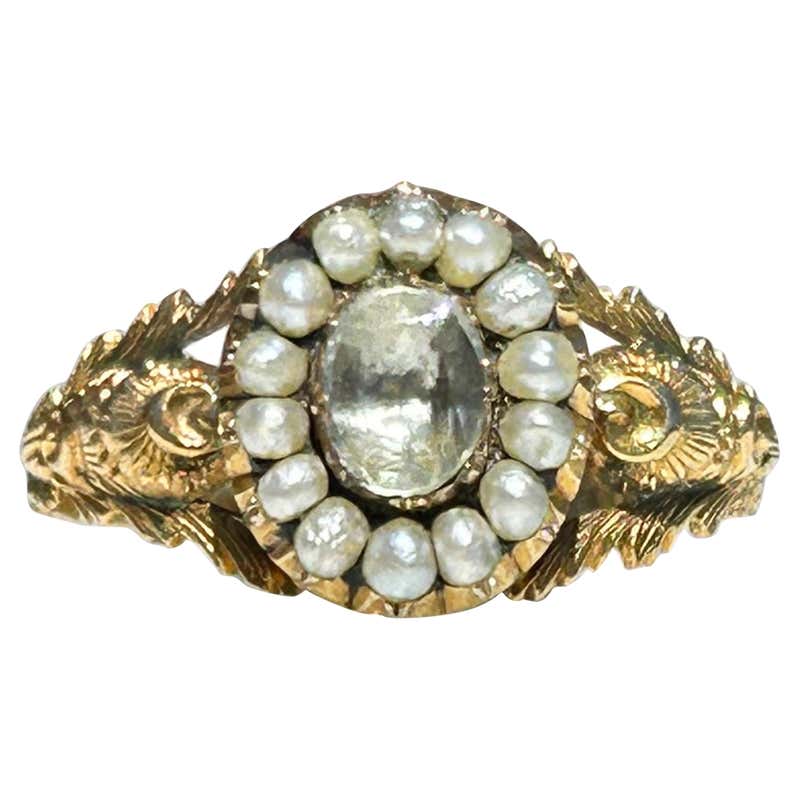 Georgian Rings - 261 For Sale at 1stDibs | georgian diamond ring ...