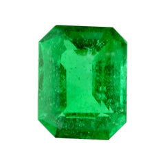3.39 Carat A.G.L Certified Emerald Gemstone