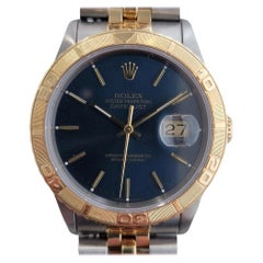 Used Rolex Men's Datejust 16263 Turn O Graph 18k Gold SS Automatic 1990s RJC134S