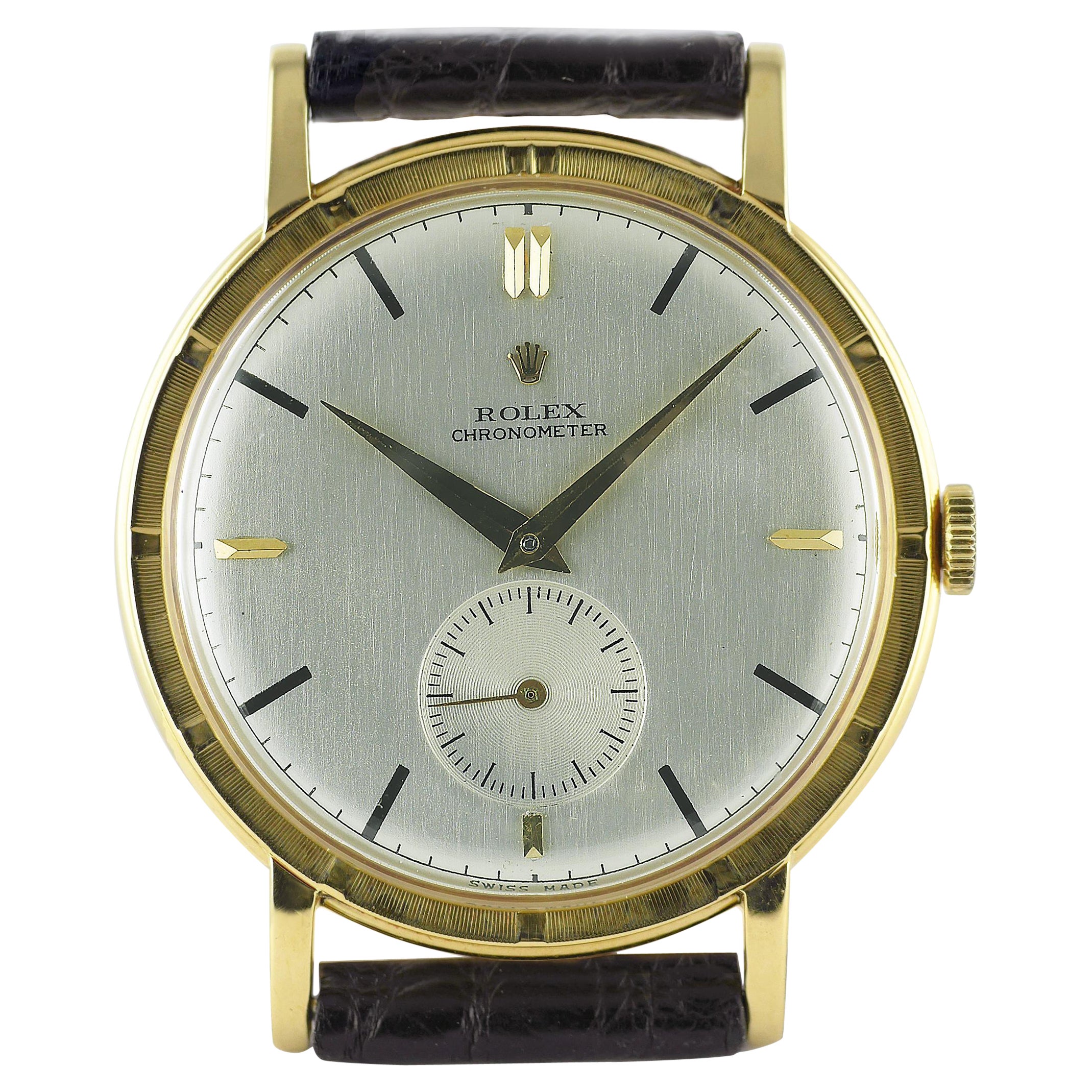 Rolex Precision Gold-Armbanduhr um 1947