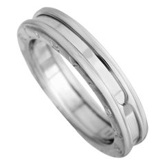 Bvlgari B.Zero1 18K White Gold Band Ring