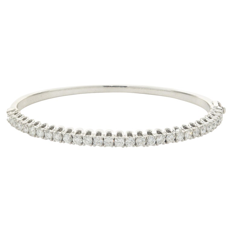 Diamonds and 14K White Gold Isolde Bracelet