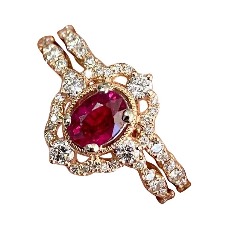 14k Yellow Gold Women's Chain Ring with Diamonds, Total Diamond Weight ...