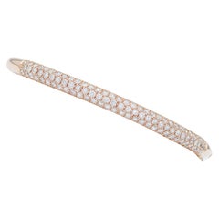 Diamants, bracelet moderne en or rose 18 carats